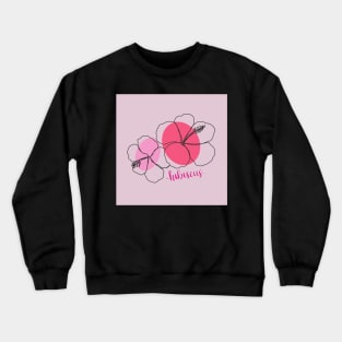 Hibiscus Crewneck Sweatshirt